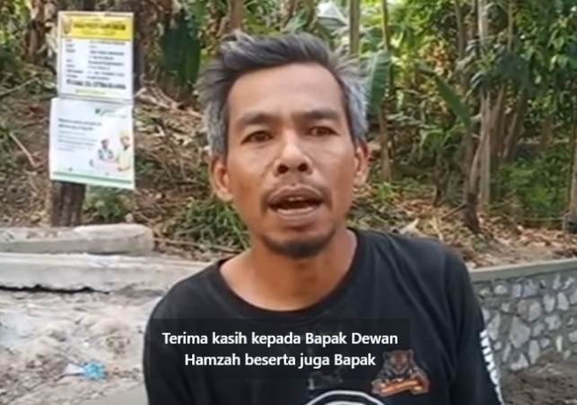 Marwan Warga Karangpapak Apresiasi Program Perbaikan Irigasi
