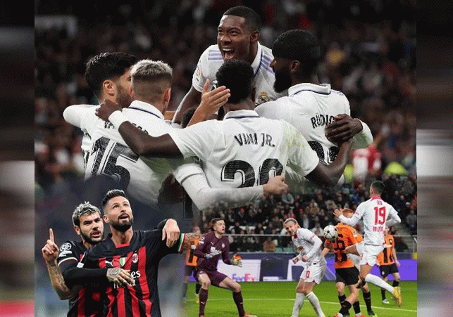 Real Madrid AC Milan dan RB Leipzig Masuk 16 Besar