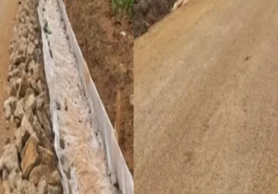 DPU Sukabumi Tegaskan Komitmen Maju Unggul dengan Perbaikan Jalan Berkah Mubarokah