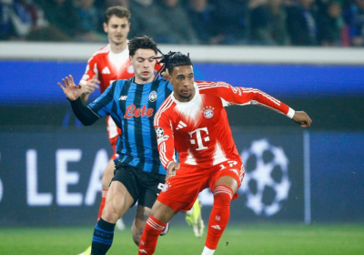 Michael Olise Munchen vs Atalanta Champions League